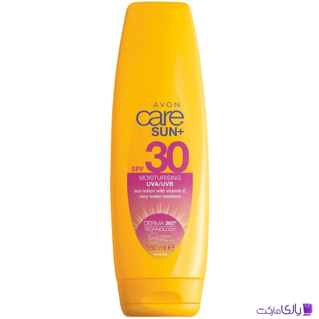 کرم ضد آفتاب مرطوبکننده صورت و بدن آون SPF 30 بسیار مقاوم در برابر آب حجم 150 میل