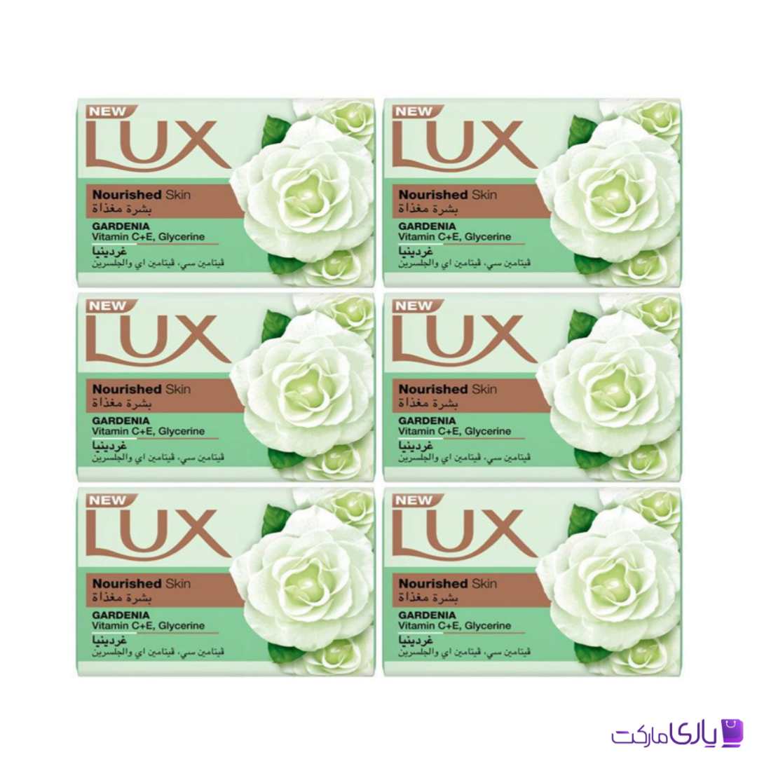 صابون لوکس LUX مغذی پوست بسته 6عددی حجم1020گرمی6* 170