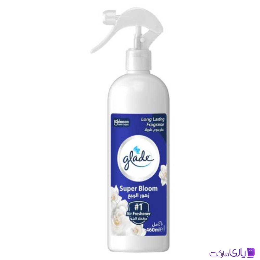 اسپری خوشبوکننده هوا گلید مدل Glade Super Bloom حجم 460 میل