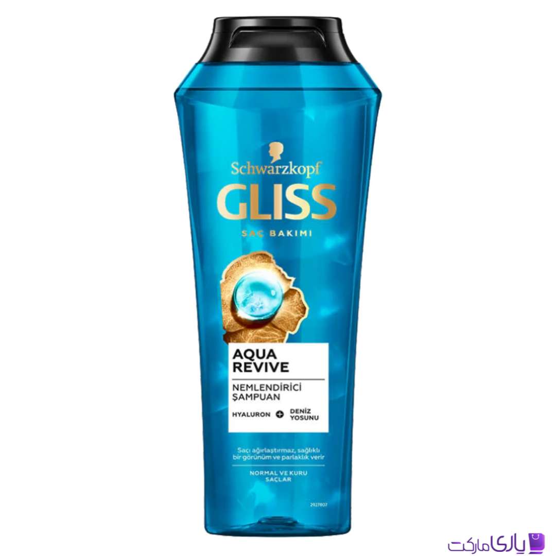 شامپو گلیس مدل AQUA REVIVE حجم 400 میل