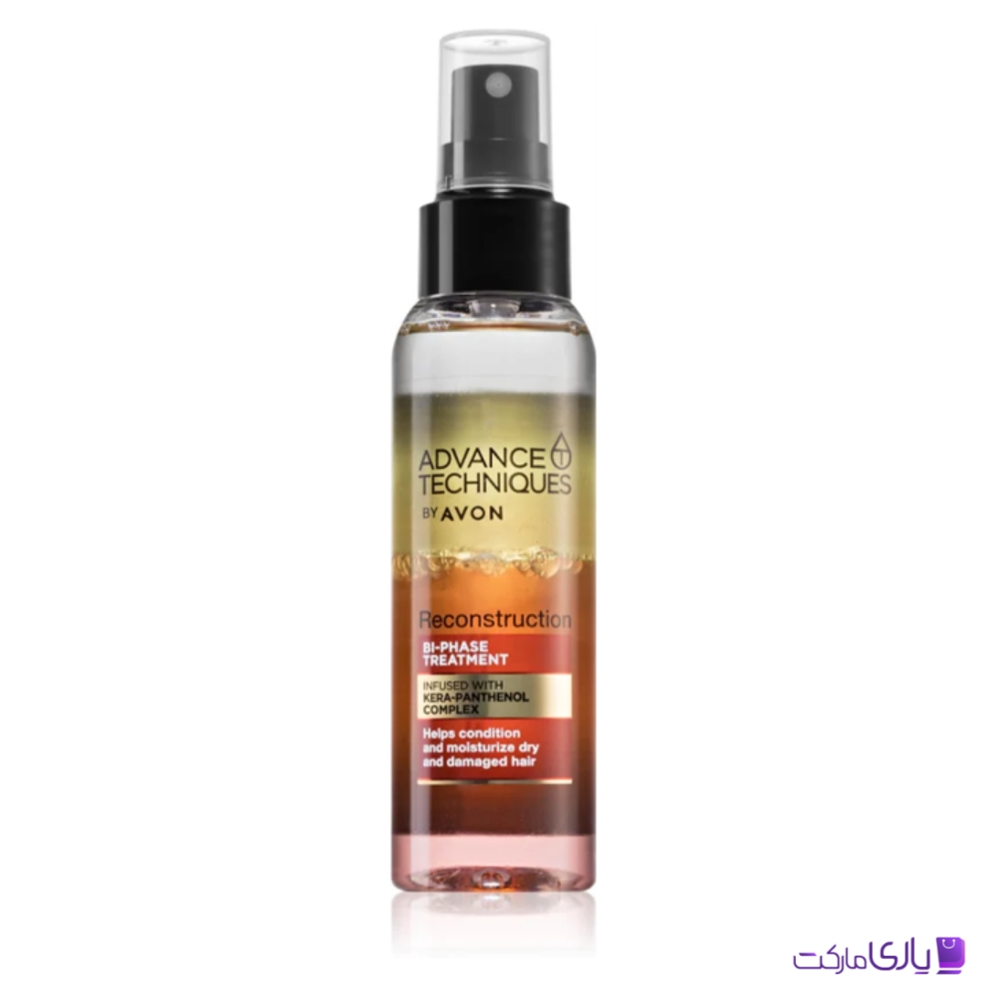 اسپری دوفاز آون Avon اصل حاوی روغن آرگان و مارولا برای موی خشک و دمیج حجم 100 میل