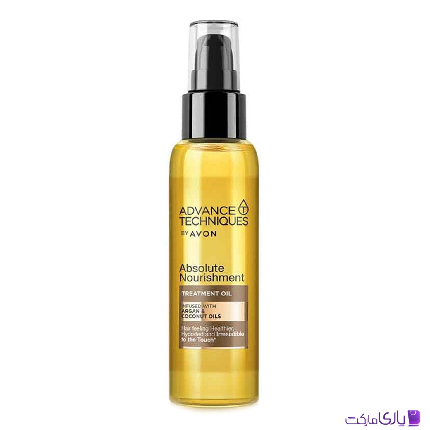 روغن مو درمانی آون Avon اصل حاوی روغن آرگان و نارگیل حجم 100 میل