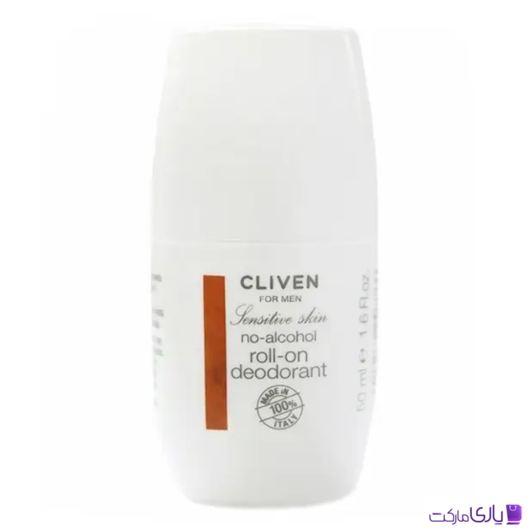 مام رولی ضد تعریق مردانه کلیون Cliven مدل Sensitive Skin حجم 50 میل