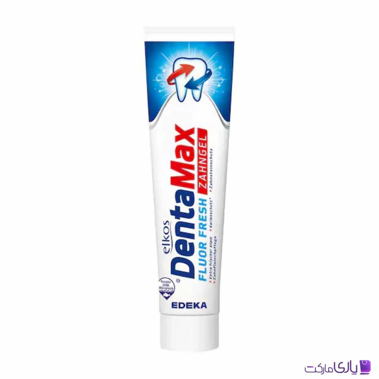 خمیر دندان دنتا مکس الکوس Denta max Elkos مدل Flour Fresh حجم 125 میل