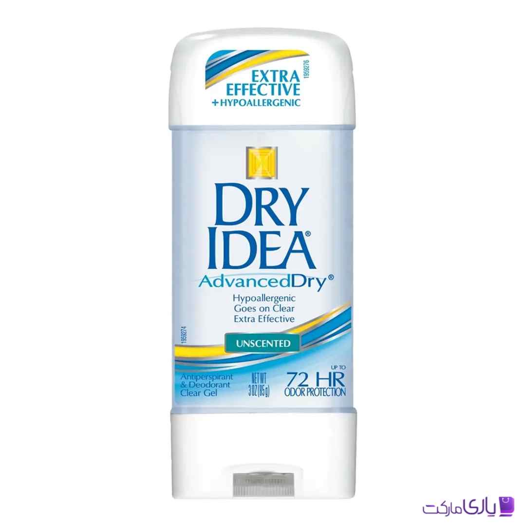 مام ژله ای ضد تعریق درای آیدیا Dry Idea بدون رایحه مدل Unscented حجم 85 گرم