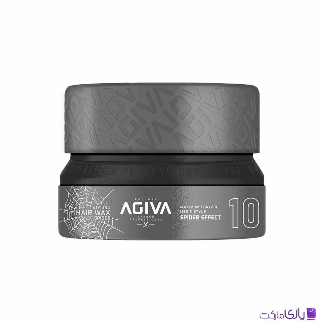 واکس مو آگیوا شماره 10 مدل Maximum Control - Spider Effect حجم 155 میل
