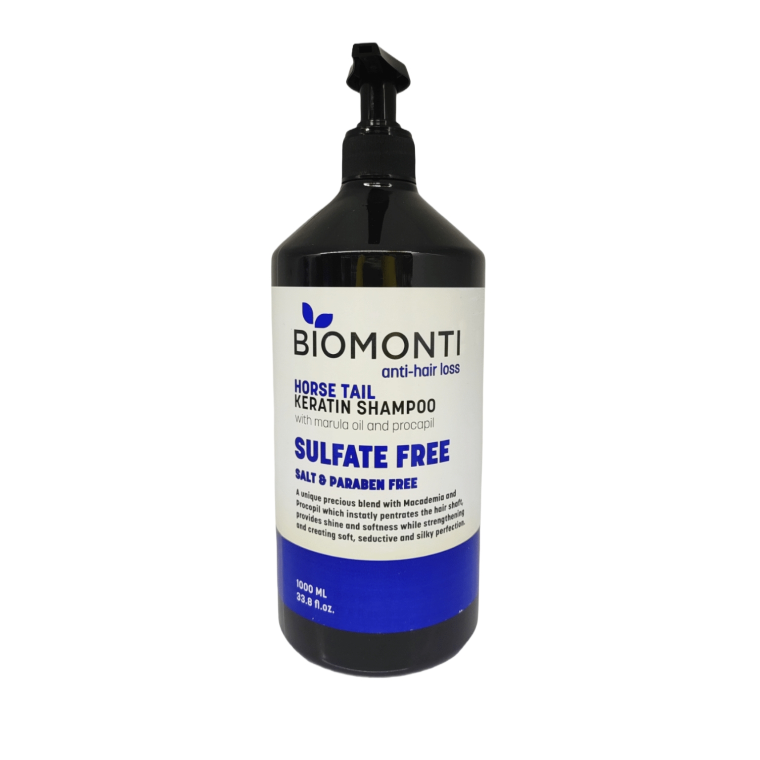 شامپو بدون سولفات Biomonti بیومونتی با خاصیت تقویت کنندگی بالا 1000 میل