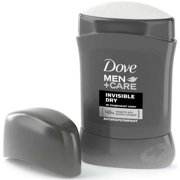 استیک دئودورانت ضد تعریق مردانه داو مدل Invisible Dry محافظت قدرتمند 48 ساعته حجم 50 میل