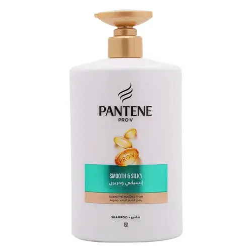 شامپو ضد ریزش آلمانی پنتن پرو وی Pantene Pro-V Smooth & Silky Shampoo صاف و ابریشمی حجم 1000 میل