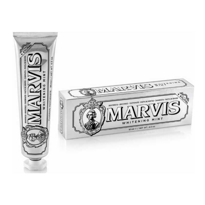 خمیر دندان سفید کننده مارویس مدل WHITENING MINT حجم 85 میل