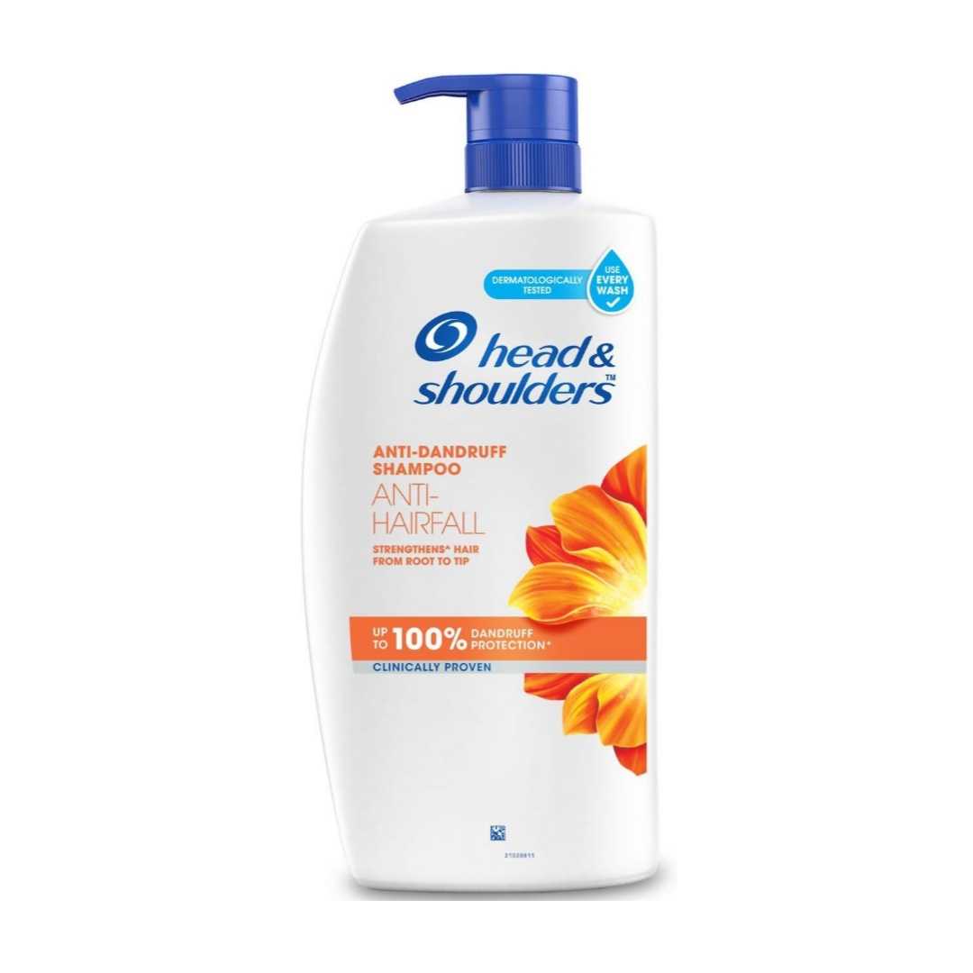 شامپو ضد شوره و ضد ریزش مو هداند شولدرز مدل Anti-Hairfall Anti-Dandruff حجم 1000 میل