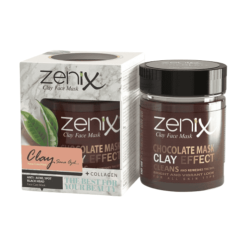 ماسک ضد جوش و کلاژن زنیکس Zenix رایحه شکلات حجم 190 گرم