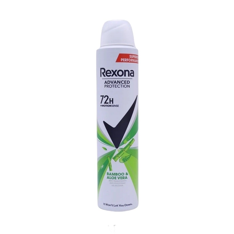 اسپری ضد تعریق زنانه رکسونا مدل Bamboo Aloe Vera حجم 200 میل