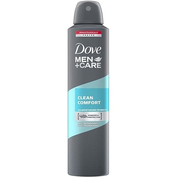 اسپری ضدتعریق مردانه داو مدل CLEAN COMFORT حجم 200 میل