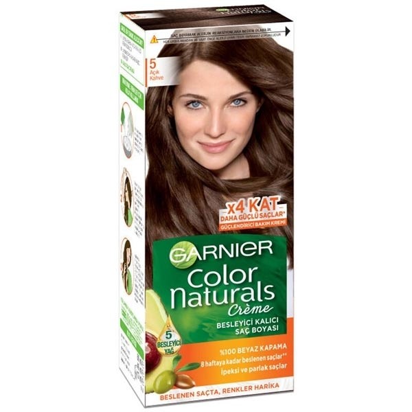 کیت رنگ مو گارنیر شماره 5 حجم 40 میلی لیتر