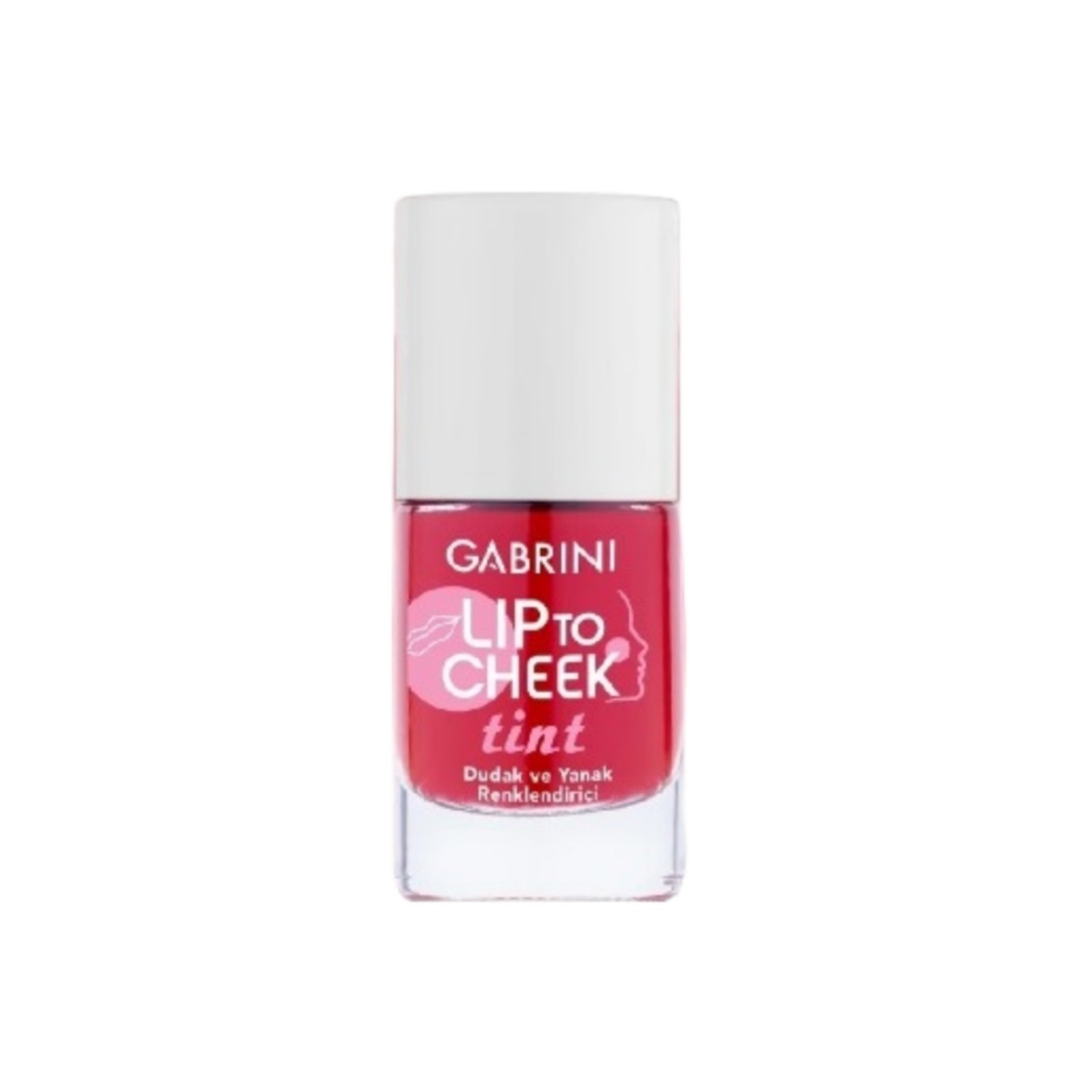 تینت لب رز صورتی گابرینی مدل Rose pink حجم 12 میل
