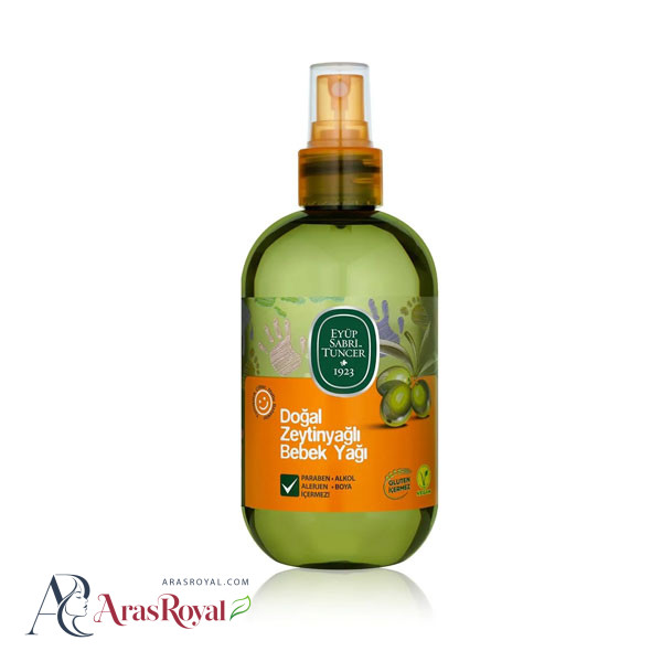روغن بدن بچه ایوب صبری Eyup Sabri حاوی روغن زیتون حجم 280 میل