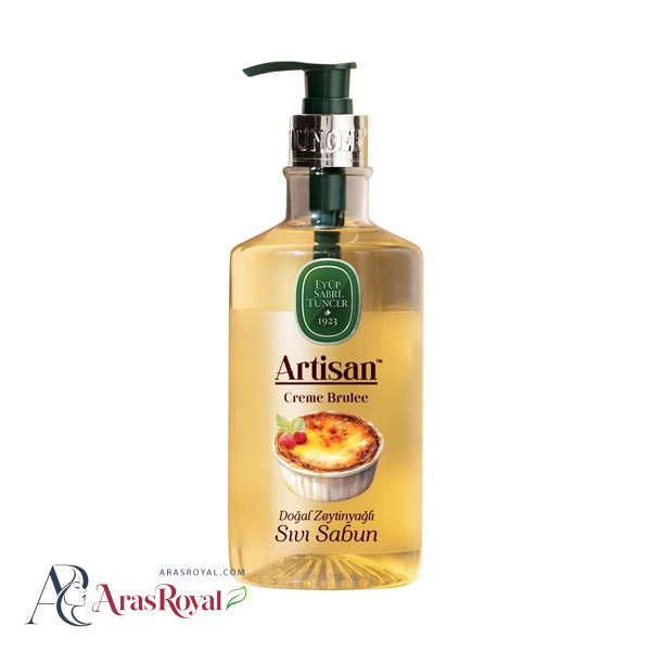 مایع دستشویی کرم بروله ایوب صبری Creme Brulee مدل Artisan حجم 600 میل
