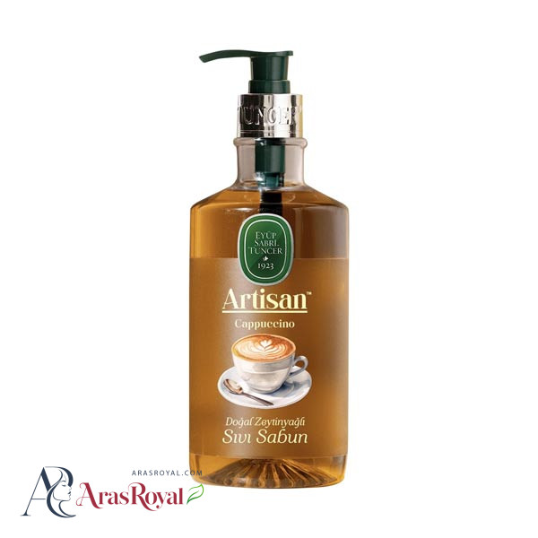 مایع دستشویی ایوب صبری Eyup Sabri رایحه کاپوچینو مدل Artisan حجم 600 میل