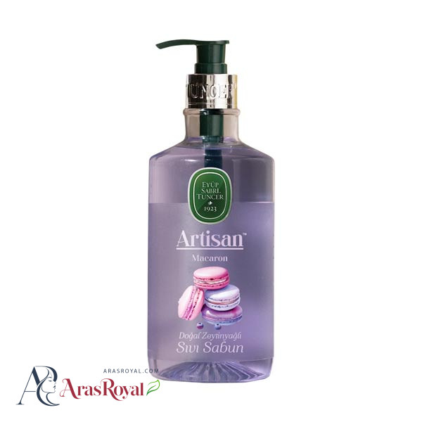 مایع دستشویی ایوب صبری Eyup Sabri کلوچه ماکارون مدل Artisan حجم 600 میل