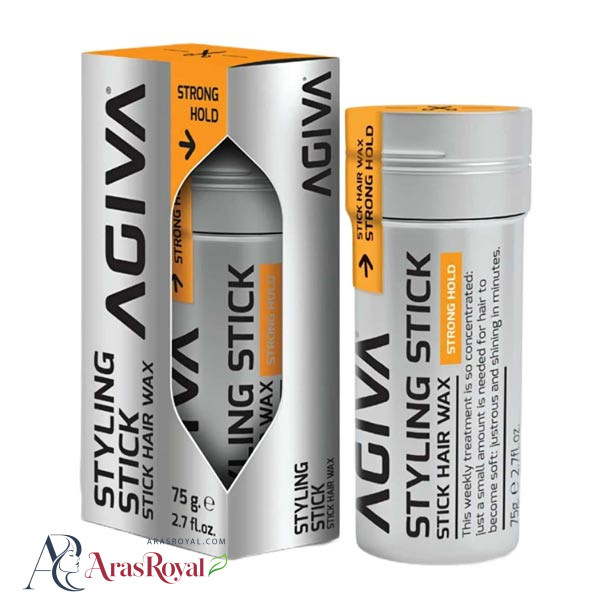 استیک وزگیر مو آگیوا Agiva تثبیت کننده حالت مو وزن 75 گرم