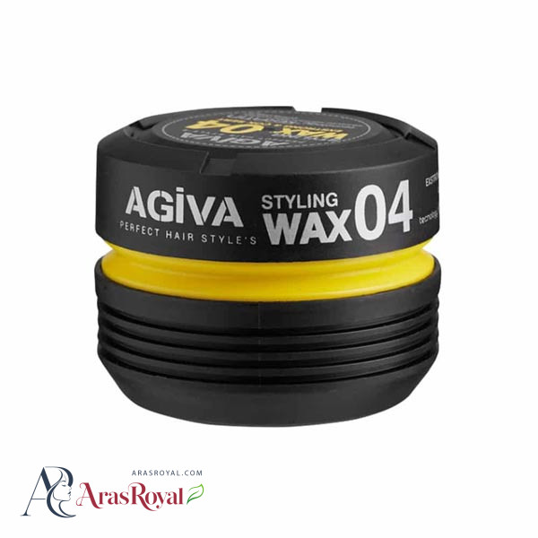 واکس مو کراتینه آگیوا Agiva شماره 04 مشکی حجم 175 میل
