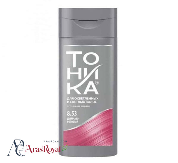 شامپو رنگ تونیکا Tohnika رنگ صورتی دودی شماره 8.53 حجم 150 میل