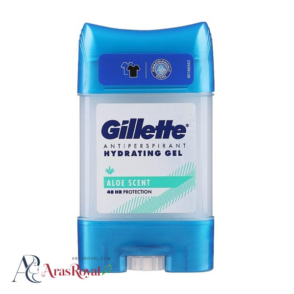 مام زیر بغل ژله ای ژیلت Gillette مدل ALOE SCENT حجم 70 میل