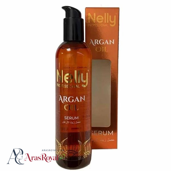 روغن آرگان مو نلی Nelly مناسب انواع مو حجم 300 میل