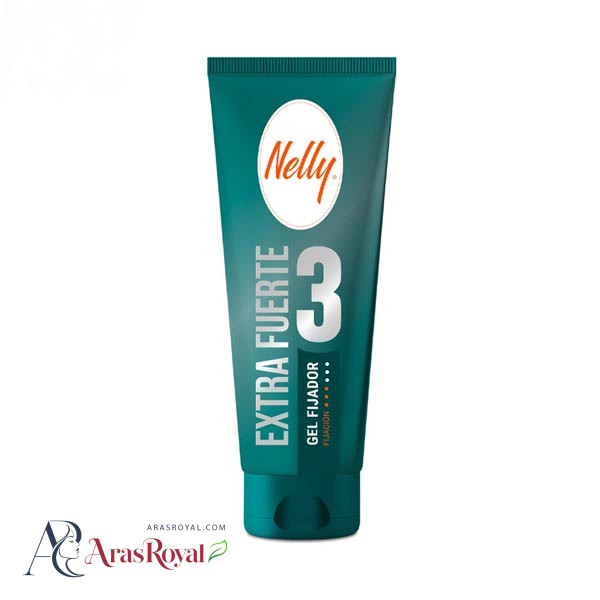 ژل مو فوق قوی شماره 3 نلی Nelly مدل STYLING GEL TOTAL CONTROL حجم 170 میل