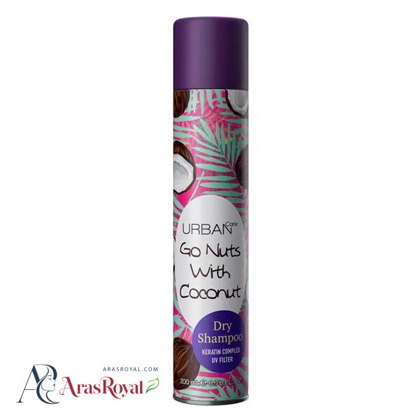 اسپری شامپو خشک اوربن کر Urban Care مدل Go Nuts With Coconut حجم 200 میل