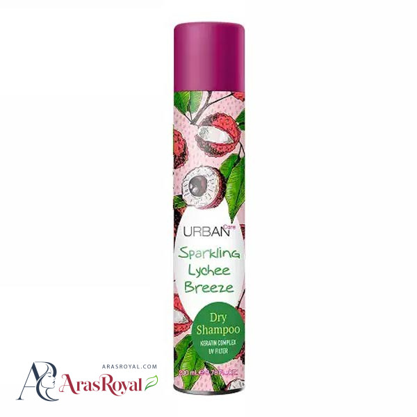 شامپو خشک اوربن کر Urban Care مدل Sparkling Lychee Breeze حجم 200 میل