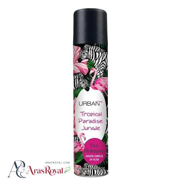 شامپو خشک اوربن کر Urban Care مدل Tropical Paradise Jungle حجم 200 میل