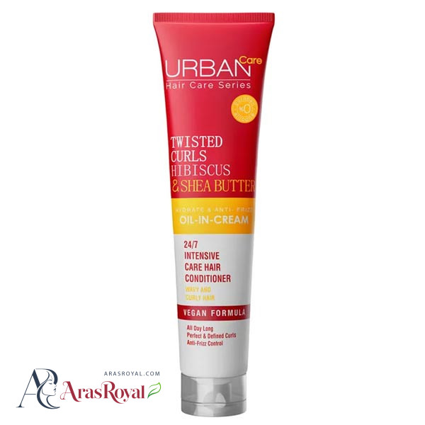 کرم مو بعد حمام مو های فر اوربن کر Urban Care حاوی شی باتر حجم 175 میل