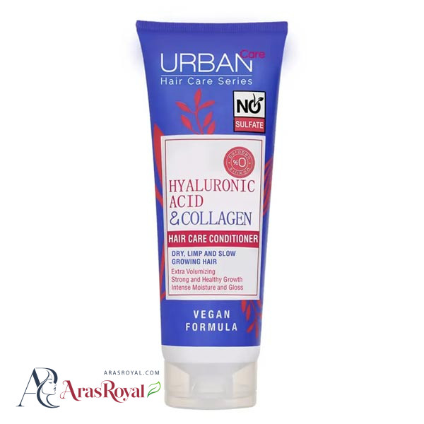 ماسک مو آبرسان اوربن کر Urban Care حاوی هیالورونیک اسید و کلاژن حجم 250 میل