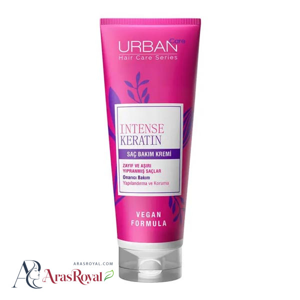 ماسک مو ترمیم کننده اوربن کر Urban Care حاوی کراتین حجم 250 میل