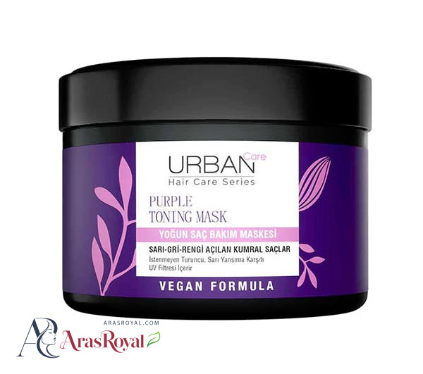 ماسک مو ضد زردی اوربن کر Urban Care مدل Purole Toning Mask حجم 230 میل