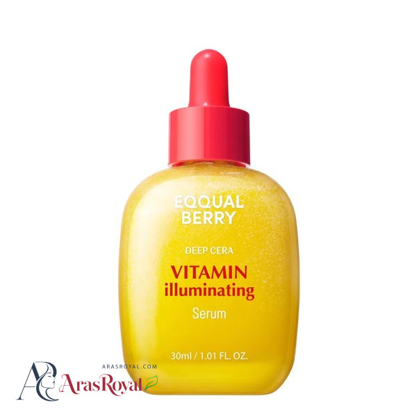 سرم ضد لک و روشن کننده ویتامینه اکوال بری EQQUALBERRY مدل Vitamin Illuminating Serum حجم 30 میل
