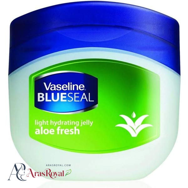 وازلین ژل Vaseline Blueseal دست و بدن مدل Aloe Fresh عصاره آلوئه ورا حجم 100 میل