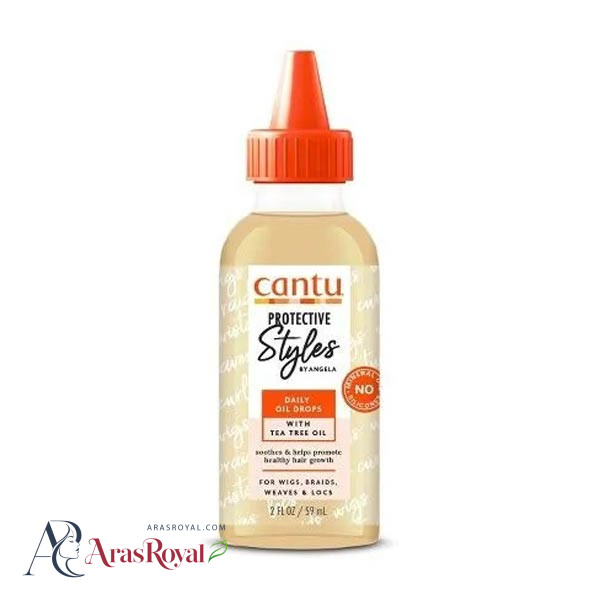 روغن مو درمان کننده کف سر کنتو Cantu مدل Protective Style حجم 59 میل