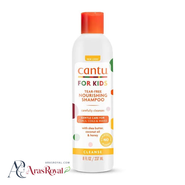 شامپو مو های فر مناسب کودک کنتو Cantu حجم 227 میل