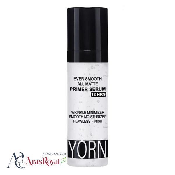 پرایمر مات کننده پوست یورن YORN مدل Ever Smooth حجم 30 میل