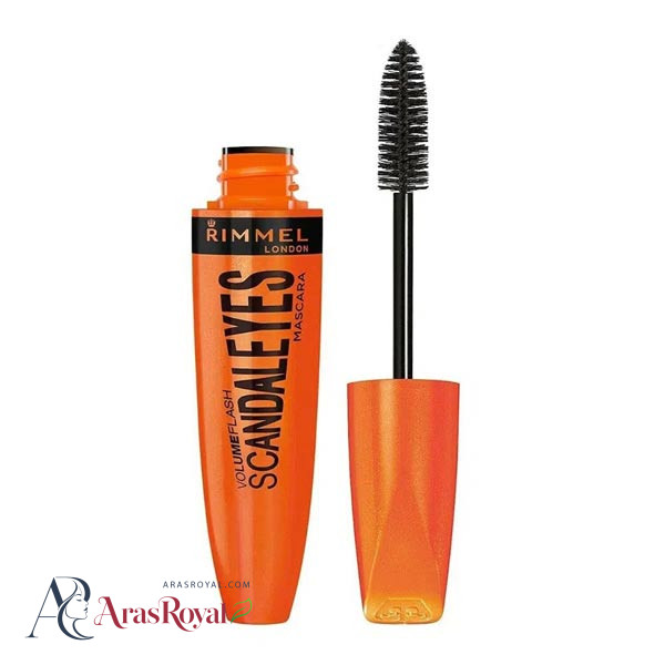 ریمل حجم دهنده ریمل لندن نارنجی RIMMEL LONDON حجم 12 میل
