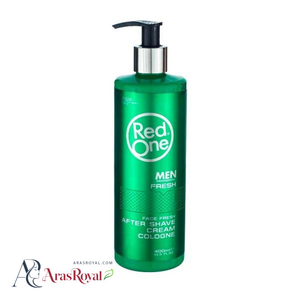 افتر شیو کرمی ردوان Red One مدل Fresh حجم 400 میل
