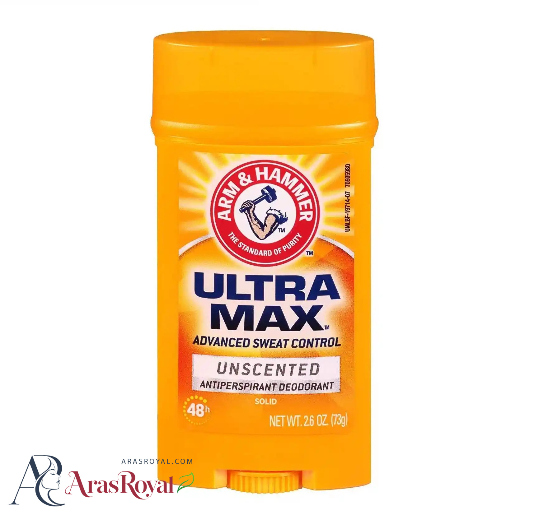 استیک صابونی اولترا مکس آرم اند هامر Arm and Hammer مدل Unscented حجم 73 گرم