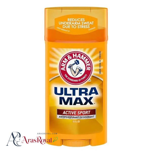 استیک صابونی آرم اند هامر Arm and Hammer اولترا مکس مدل Active Sport حجم 73 گرم
