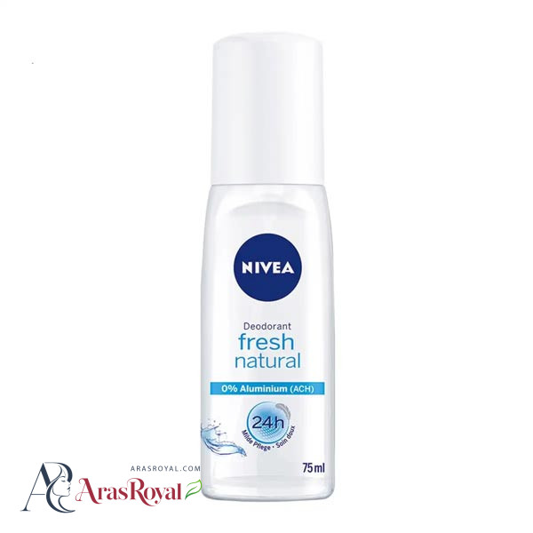 اسپری ضد تعریق زنانه نیوا Nivea ادکلنی مدل Fresh Natural حجم 75 میل
