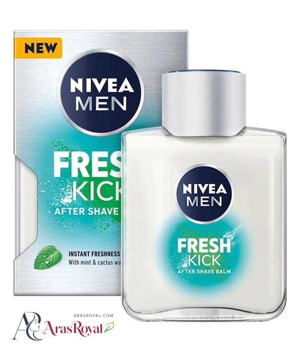 افتر شیو بالمی مردانه نیوا Nivea مدل Fresh Kick حجم 100 میل