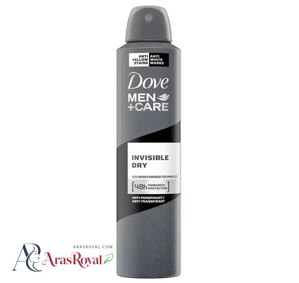 اسپری ضد تعریق مردانه داو Dove مدل Invisible Dry حجم 250 میل