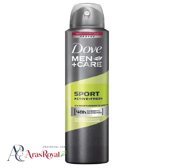 اسپری ضد تعریق مردانه داو Dove مدل Sport Active Fresh حجم 250 میل